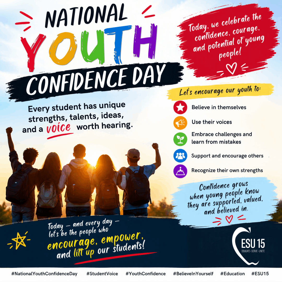 🌟 NATIONAL YOUTH CONFIDENCE DAY 🌟